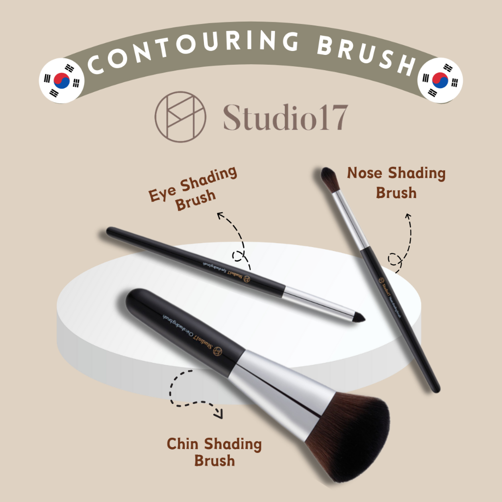 [Studio17] Contouring BRUSH SET (3 แบบ)