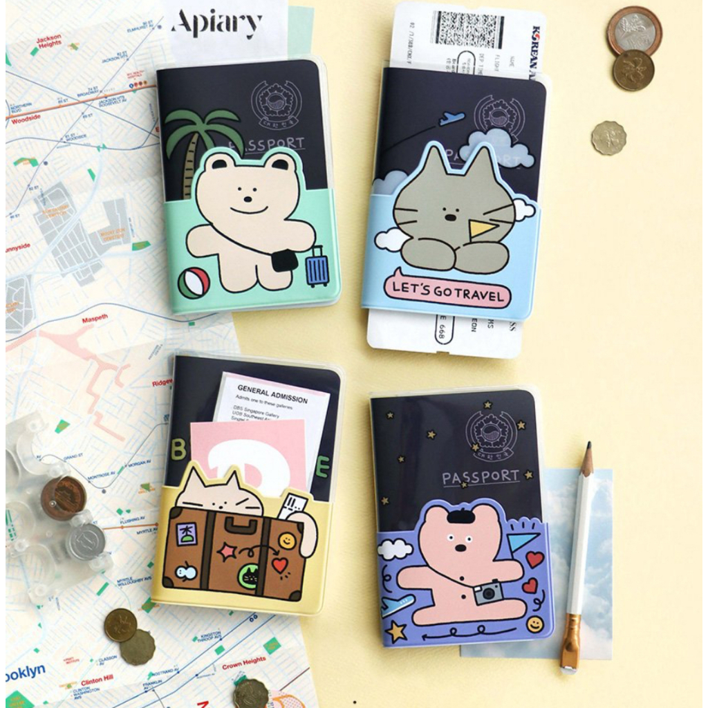 [IKONIC] Doodle Passport Case
