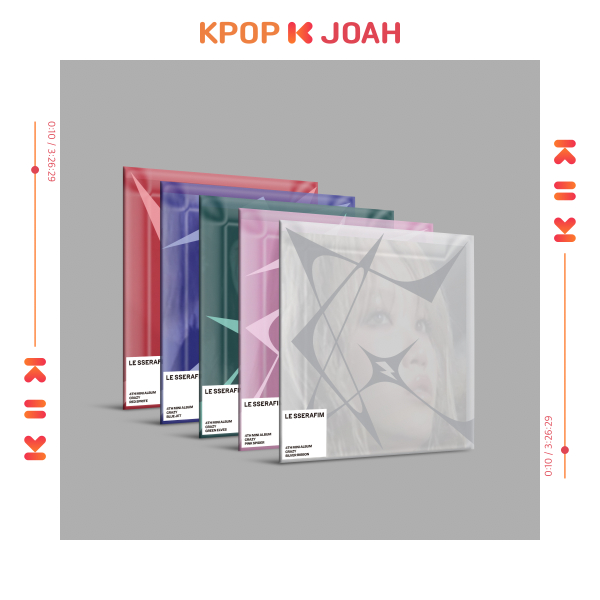 (COMPACT ver.) LE SSERAFIM [CRAZY] 4th MINI ALBUM (30th Aug.2024)