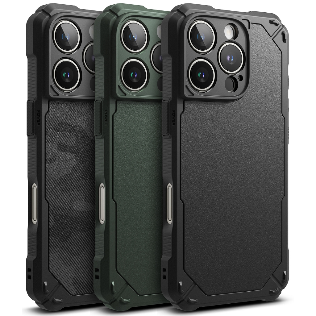 Ringke Rugged Gear สําหรับ iPhone 16 Pro Max 16 Pro เคสฝาครอบป้องกันแบบยืดหยุ่นกันลื่น