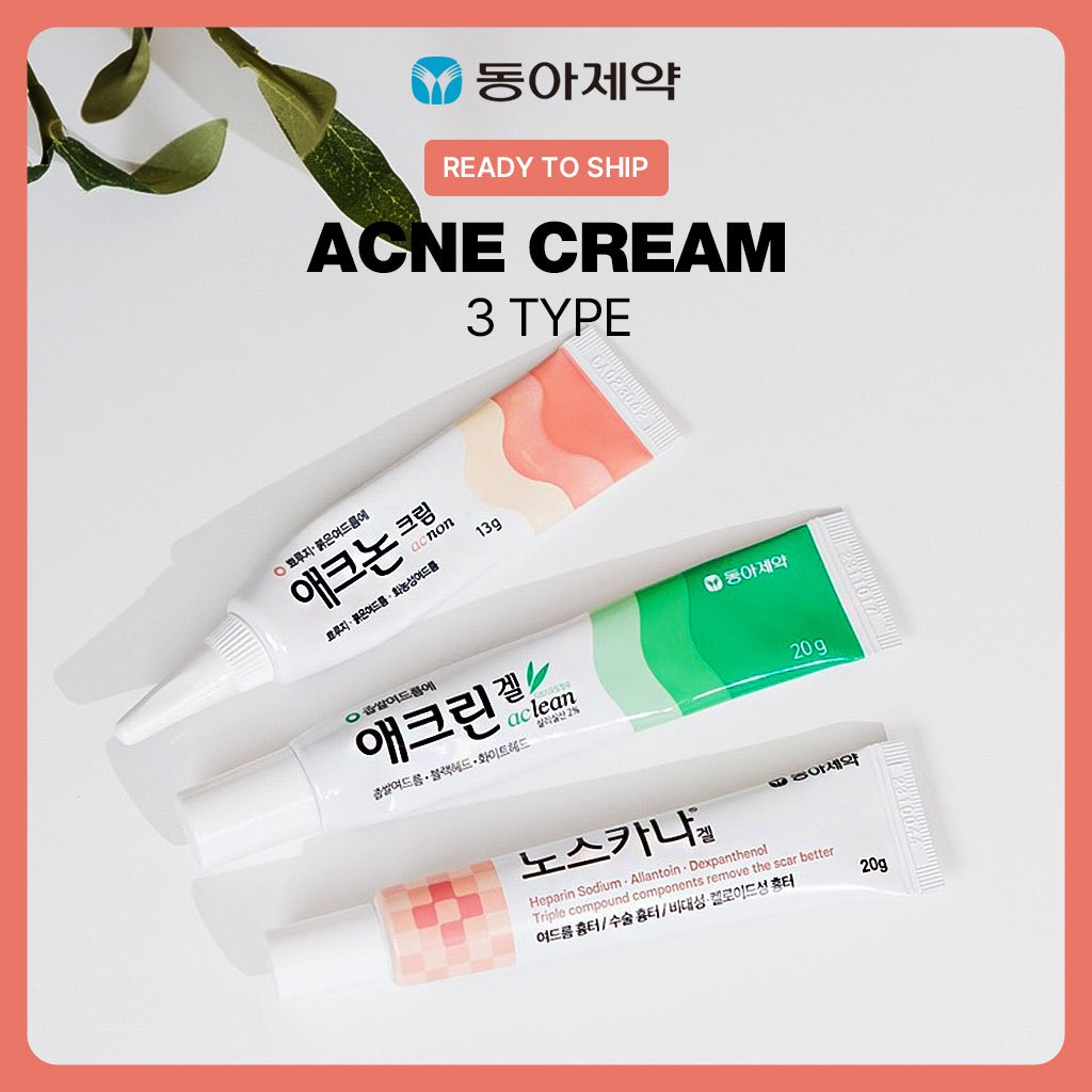 [DONGA] Acnon Cream Acream Gel Noscana Gel