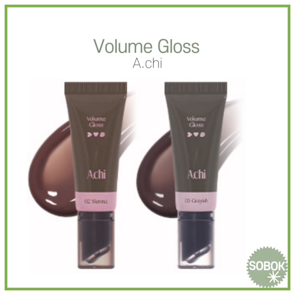 [A.chi]Achi Volume Gloss 5g ลิปกลอส 2 สี