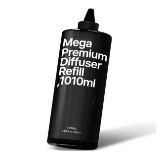HETRAS Mega Premium Diffuser Refill Hotel Wood 500ml + หมวกสําหรับ Woody & Luxury Scent Lovers แบรนด
