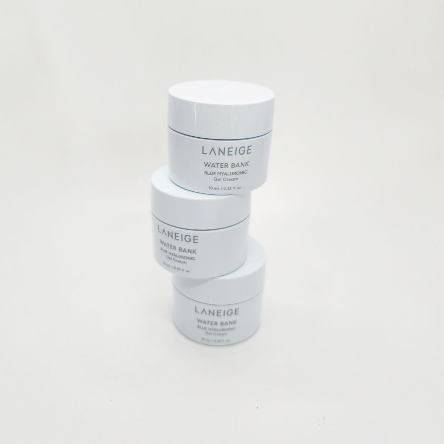 [10ml x 3 EA] Water Bank Blue Hyaluronic Gel Cream 10ml, Korea skincare,Beauty
