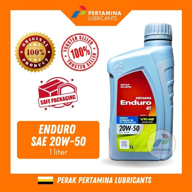 20W-50 PERTAMINA ENDURO 4T SAE 20W-50 1 ลิตร