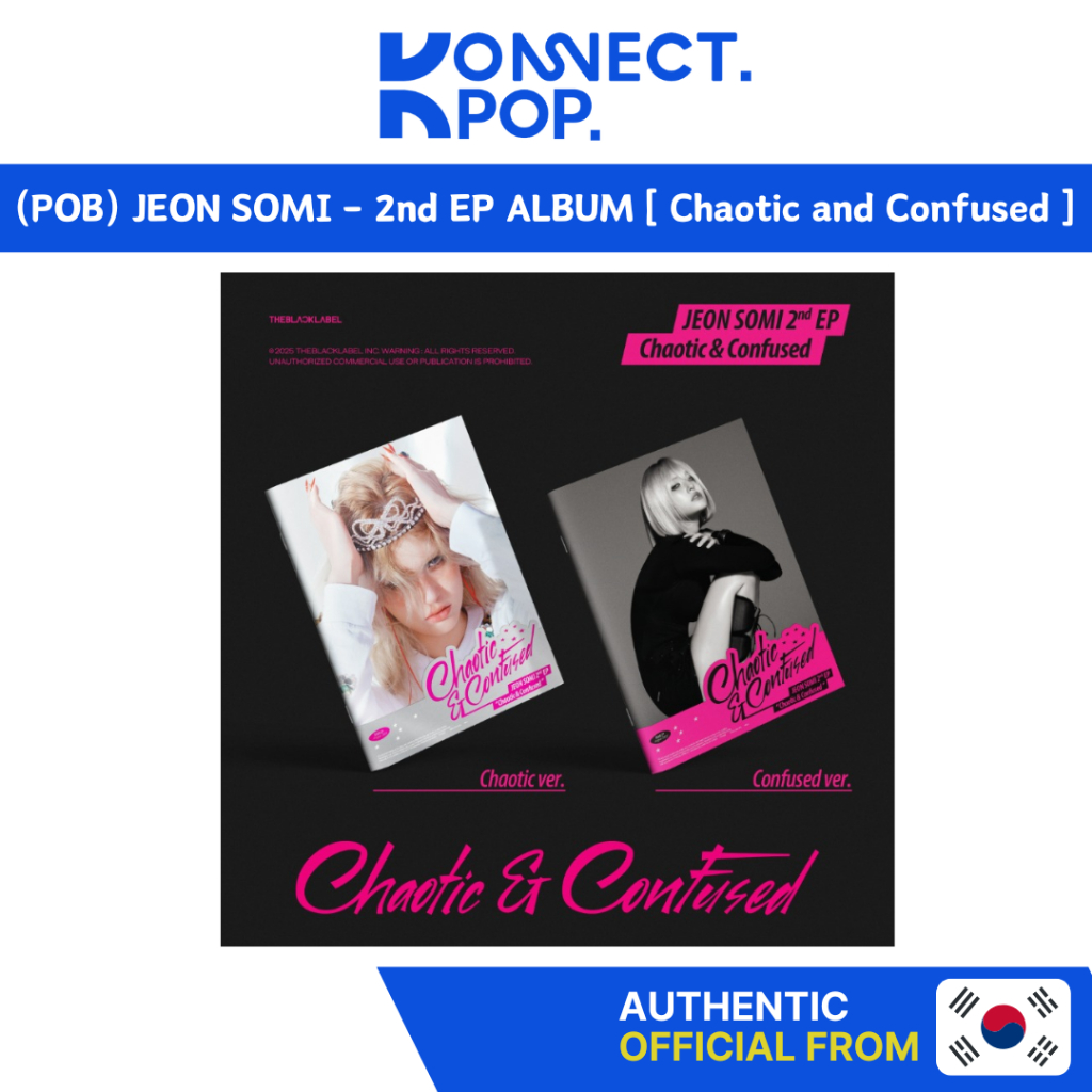 (POB) JEON SOMI - 2nd EP ALBUM [Chaotic & Confused]