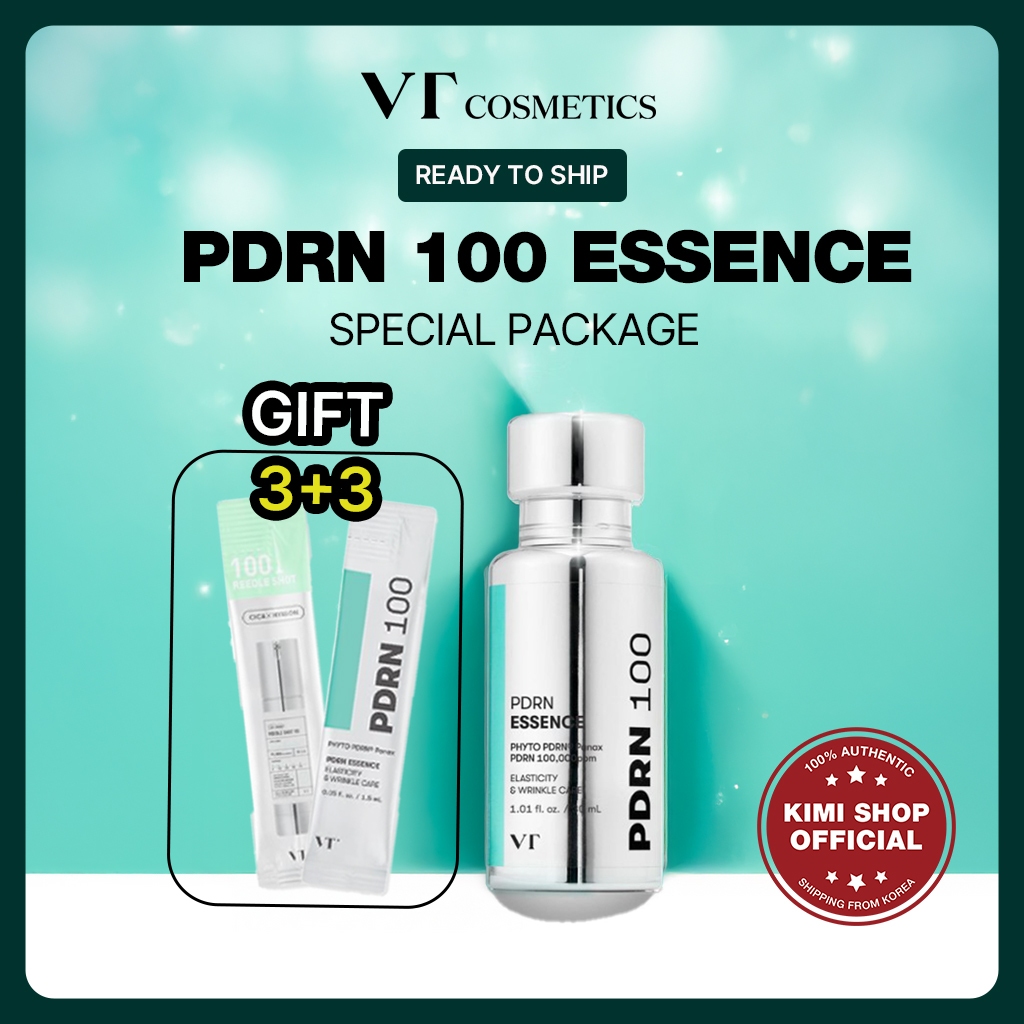 [VT COSMETICS] PDRN 100 Essence Special Pakage Reedle Shot
