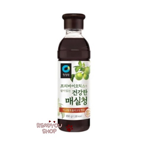 CHUNG JUNG ONE น้ำเชื่อมบ๊วยเกาหลีสำหรับปรุงอาหาร 650g – ใช้ได้อเนกประสงค์