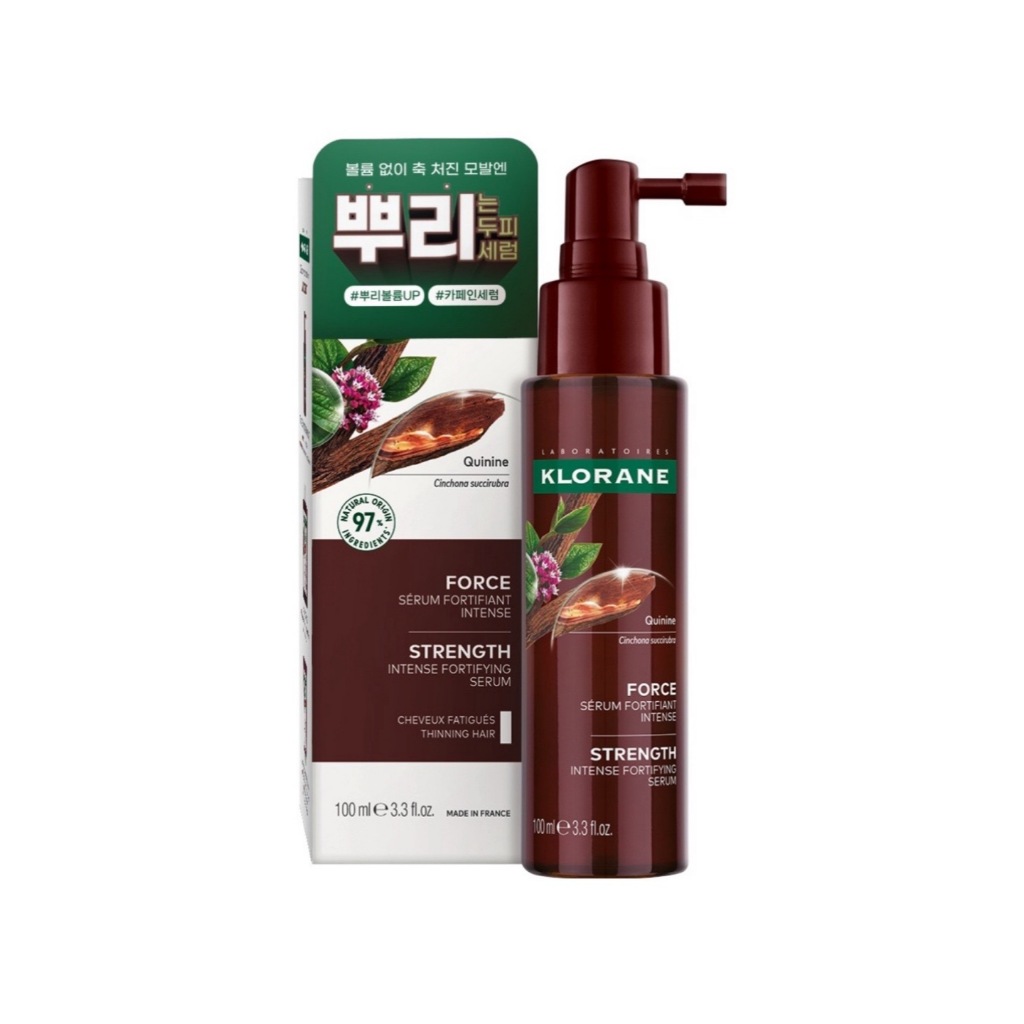 KLORANE Anti Hair Loss & Strengthening Serum with Quinine และ Edelweiss 100ml - Hair Growth & Scalp 