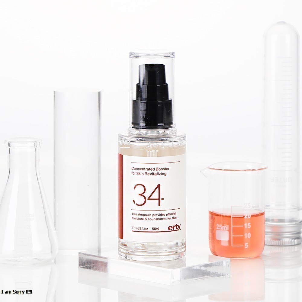 Erty 34 concentrate booster สําหรับฟื้นฟูผิว 50ml skin essence