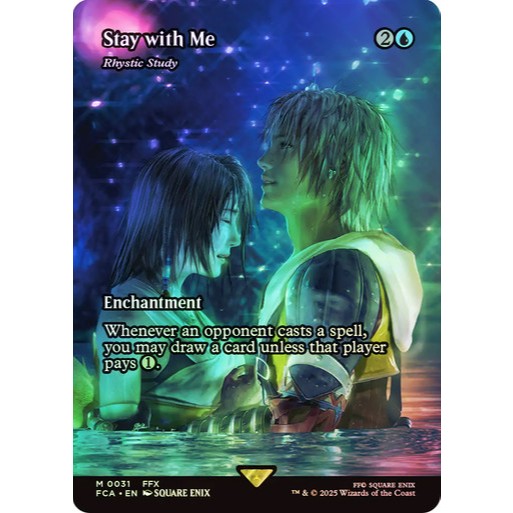 การ์ด EDH PlayTest - Rhystic Study (สีน้ําเงิน)