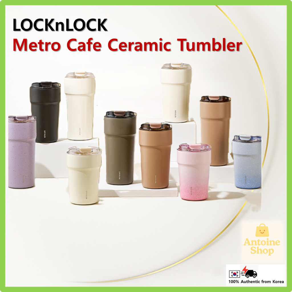 [LocknLock] Metro Cafe Ceramic Tumbler 400ml / 500ml / 650ml