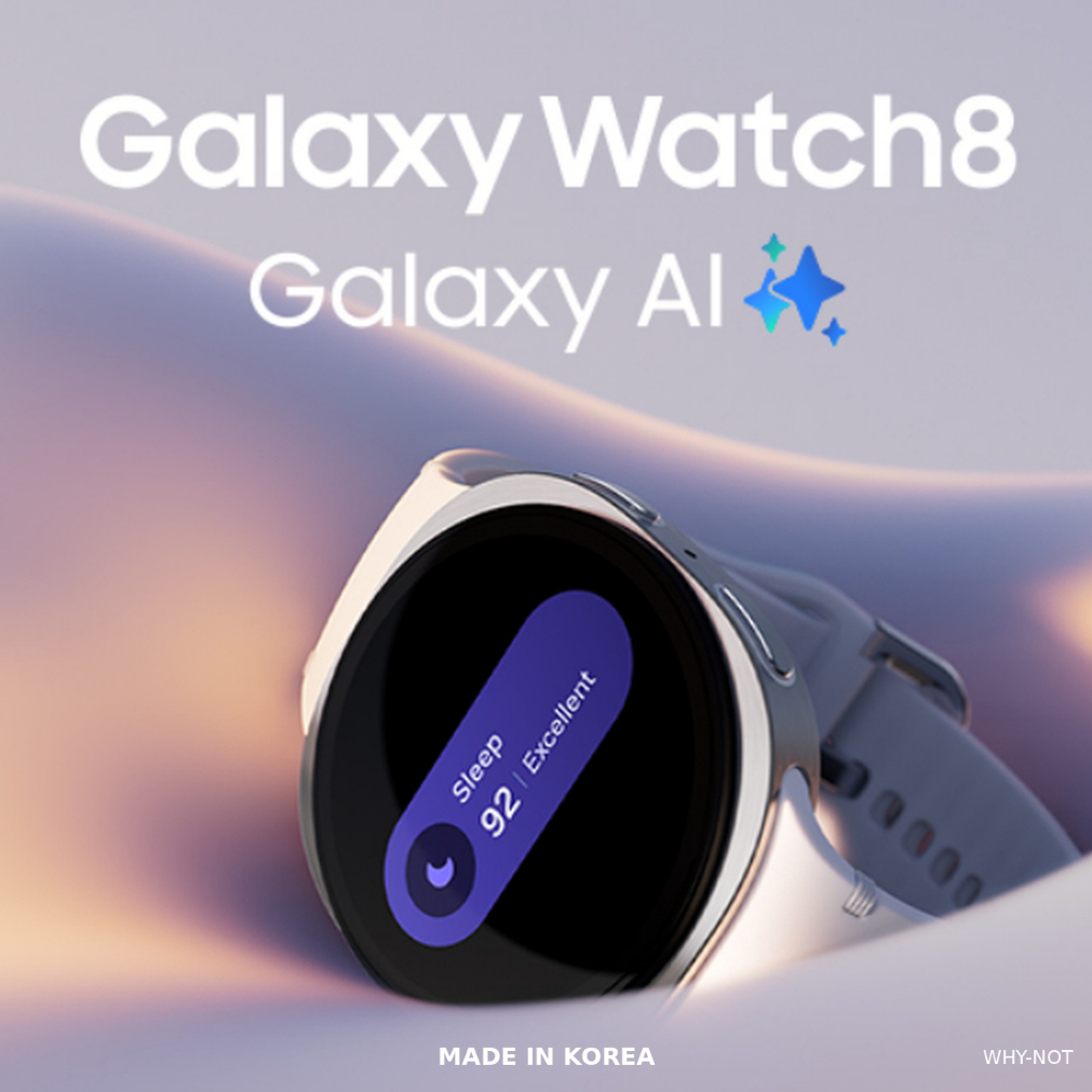 Samsung Galaxy Watch8 40mm / 44mm LTE (SM-L325 / SM-L335) | Galaxy AI สมาร์ทวอทช์, 3nm Exynos W1000, คริสตัลแซฟไฟร์, ที่เก็บ 32GB, ตัวติดตามการออกกําลังกายการนอนหลับ, ผลิตในเกาหลี