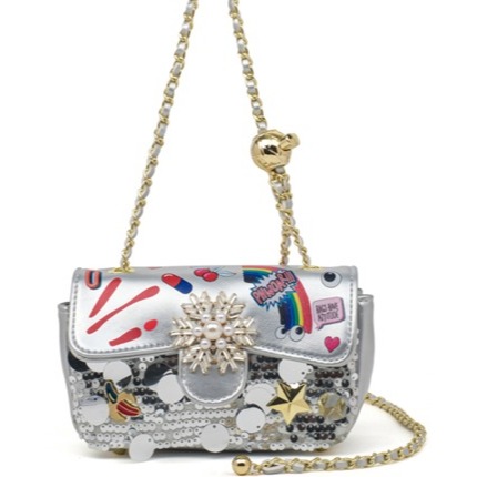 NEW AUG05 SF2806 กระเป๋าสะพายไหล่ผู้หญิง - 18x11x6cm