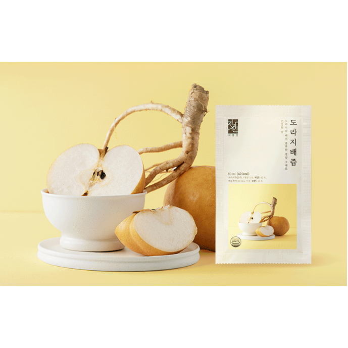 [K-Health] Jigangin Bellflower Root & Pear Juice 80ml, 10 แพ็ค