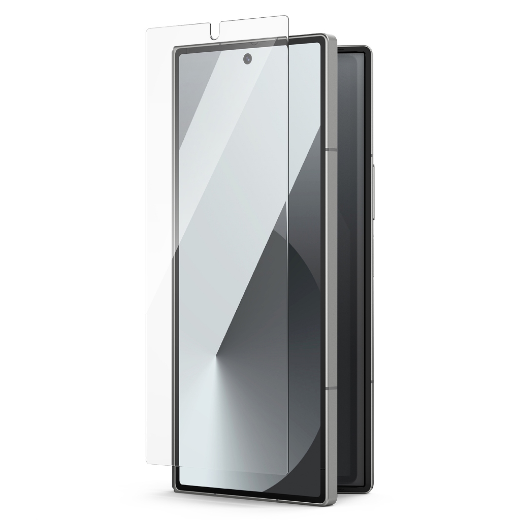 กระจกแสดงผล Ringke Cover สำหรับ Galaxy Z Fold 6 ตัวป้องกันหน้าจอสำหรับการแสดงฝาครอบด้านนอก