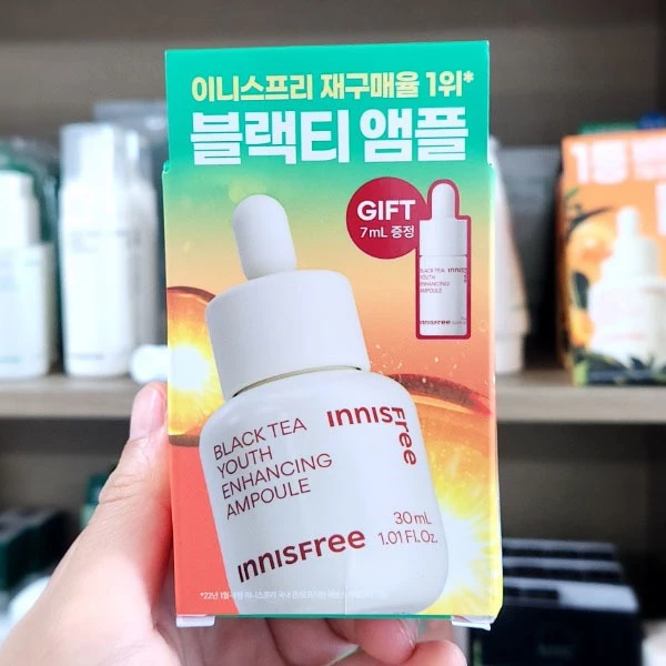 Innisfree Black Tea Youth Enhancing Ampoule 30ml + 7ml