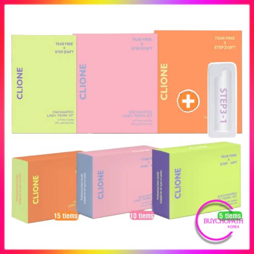 Kr_ Self Eyelash Perm Set - ชุดลิฟติ้งขนตา (15 ครั้ง) ชุดดัดขนตา / บํารุงขนตา, Clione