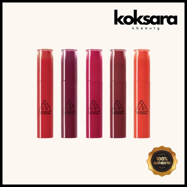3ce Lazy Pop Lip Stain 5colors 4.5g