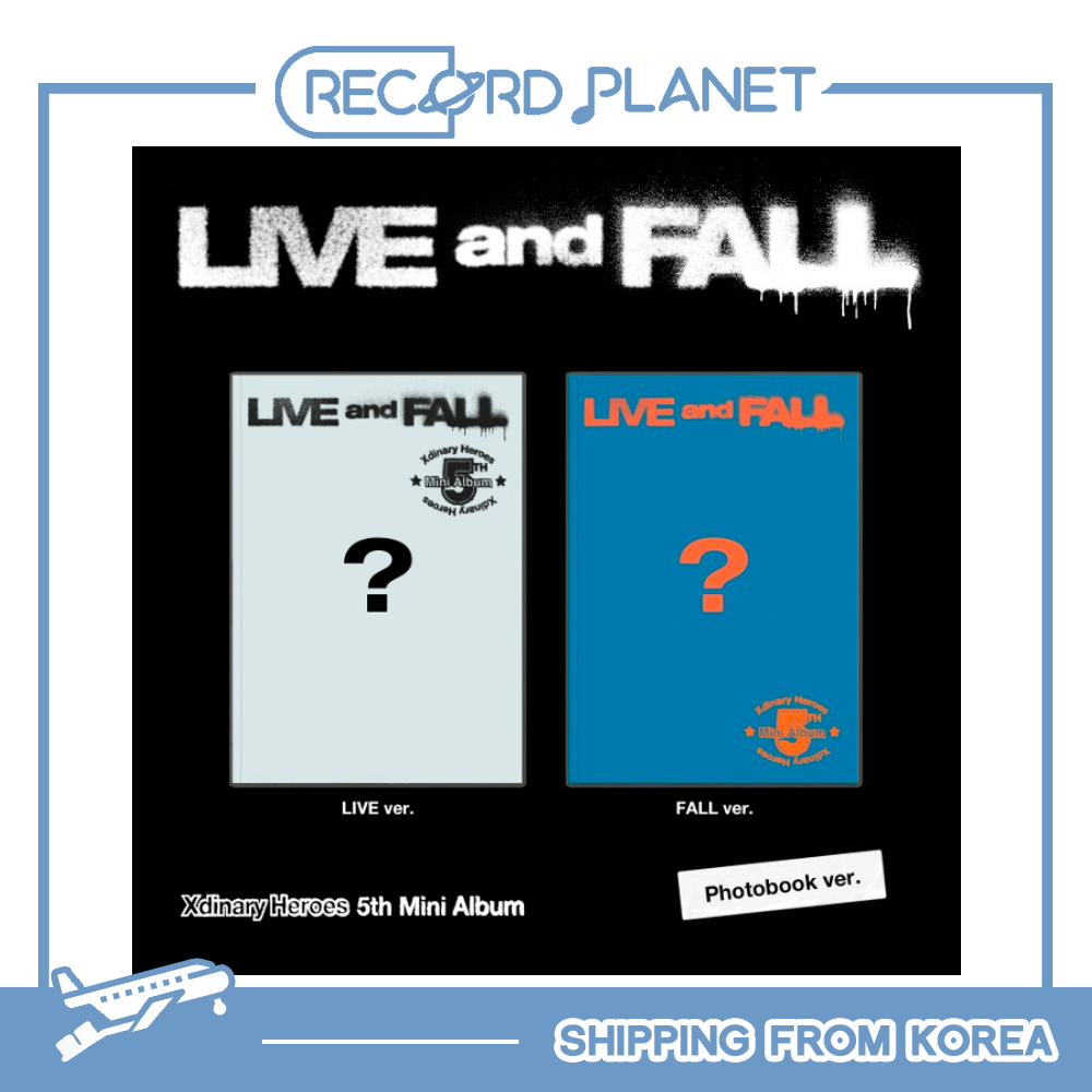 Xdinary Heroes - 5th Mini Album LIVE and FALL(Photobook ver.)