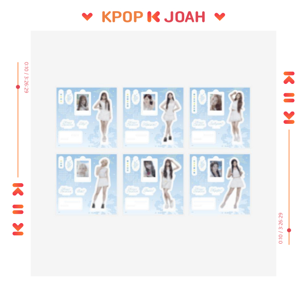 (ACRYLIC KIT) NMIXX [NSWER VACATION] OFFICIAL MD (30th Sep.2025)