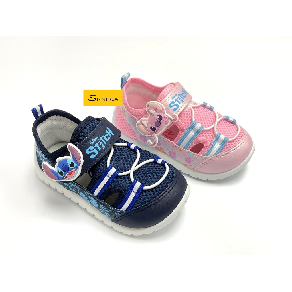 รองเท้า Disney T939 Stitch & Angel Toddle