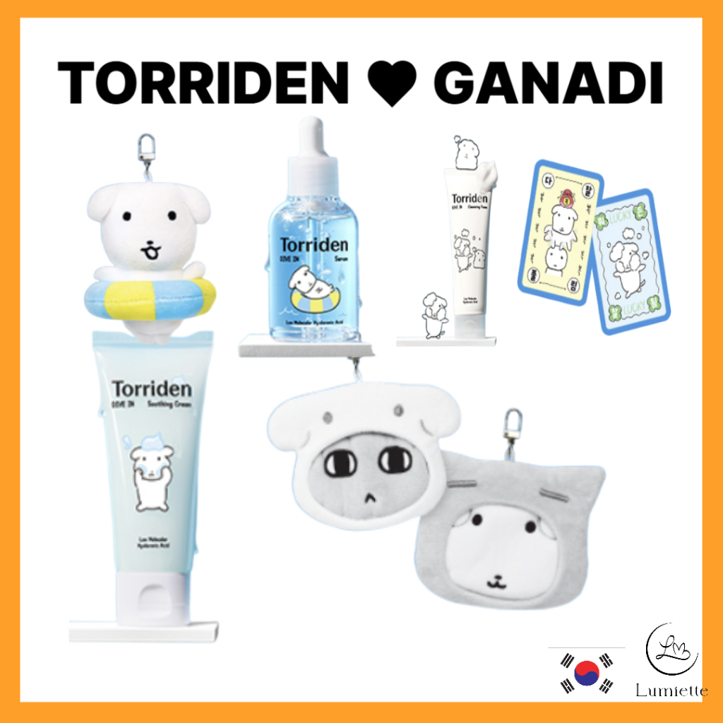TORRIDEN x GANADI Limited Edition – DIVE-IN Skincare Set (5 ประเภท) Your Complete Hydration & Soothi