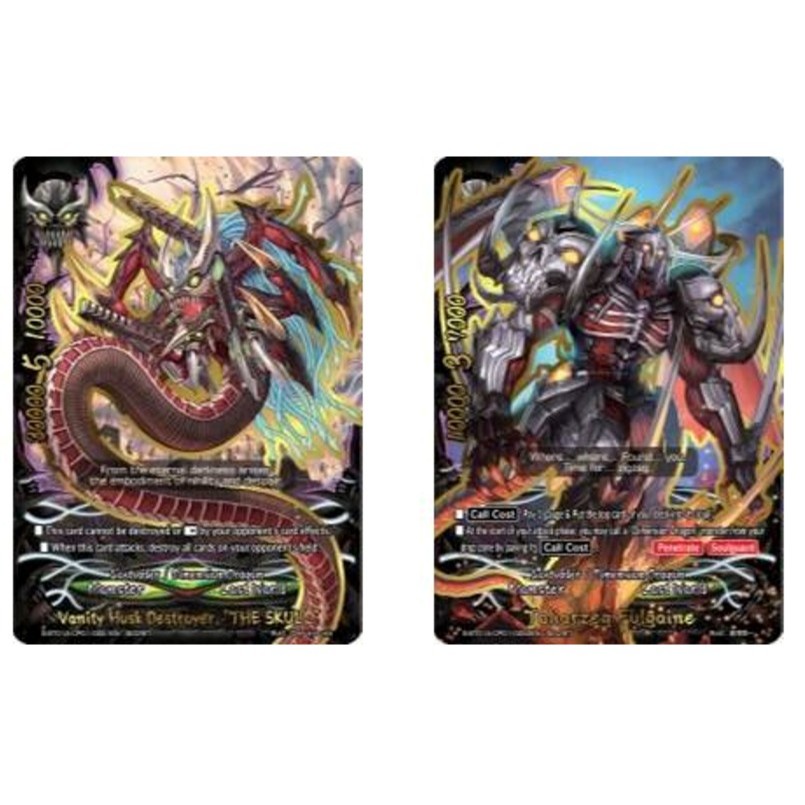 English Buddyfight Vanity Husk Destroyer,THE SKULL S-BT01A-CP01/0051EN /Toliarzeg Fulgen S-BT01A-CP0