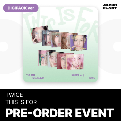 [POB/RANDOM] TWICE - THIS IS FOR (DIGIPACK ver.)