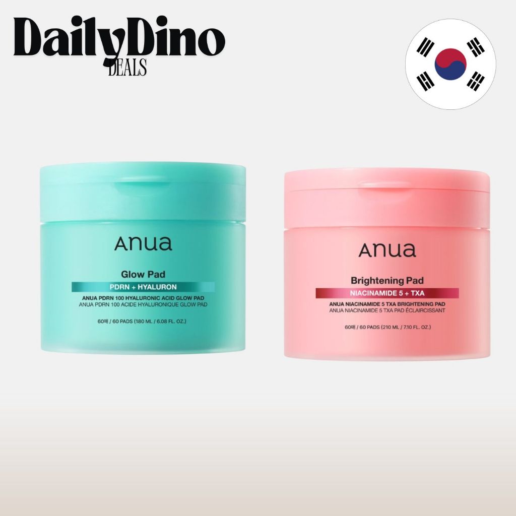 [Anua] Pink & Blue Toner Pad