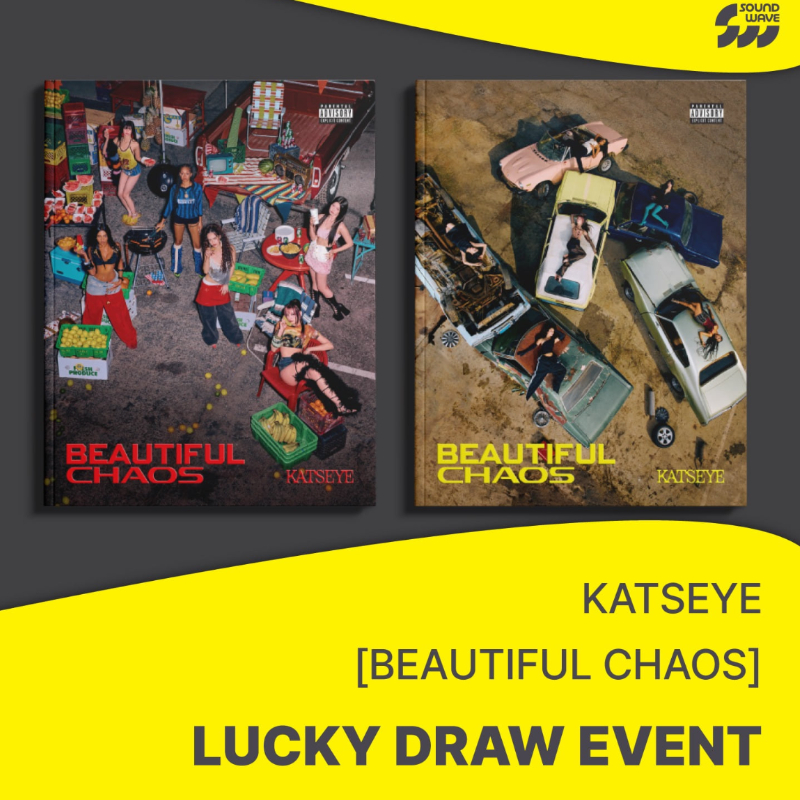 KATSEYE BEAUTIFUL CHAOS ALBUM/1 หมด 2 สุ่ม/