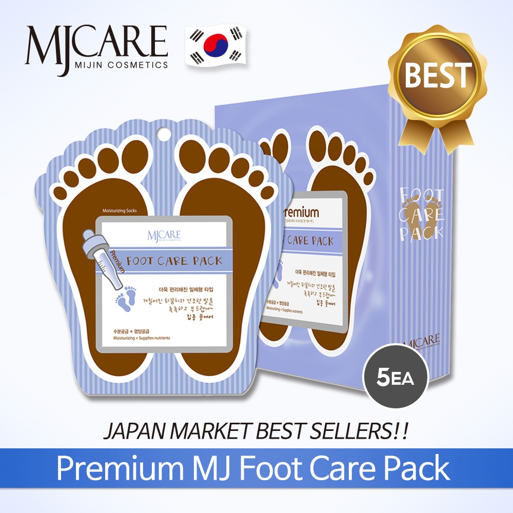 Mjcare Premium Foot Care 5 แพ็ค (ออลอินวัน) 1 แพ็ค 2 แผ่น / จัดส่งเกาหลี