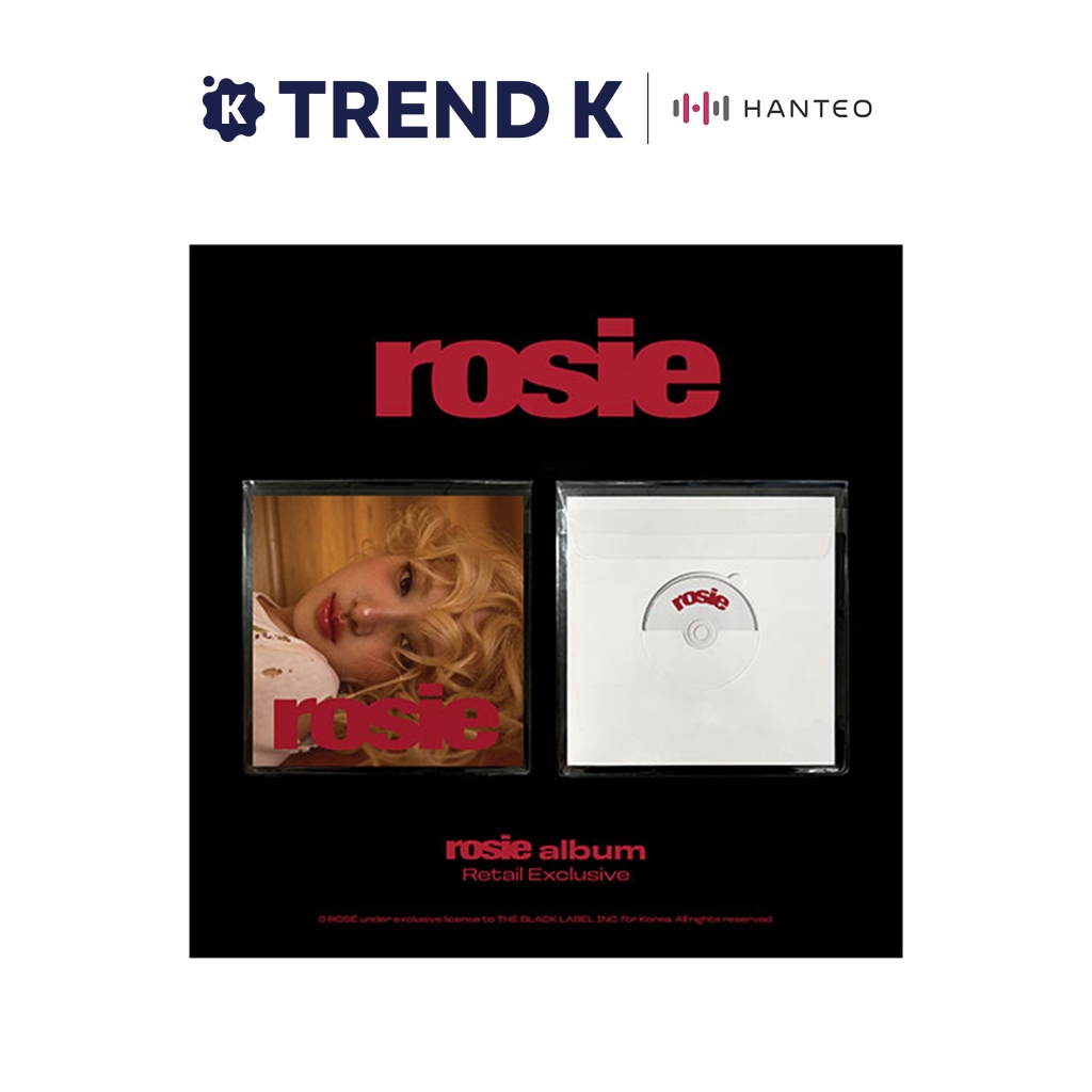 BLACKPINK ROSE (ROSÉ) - first studio album [rosie] (Retail Exclusive)