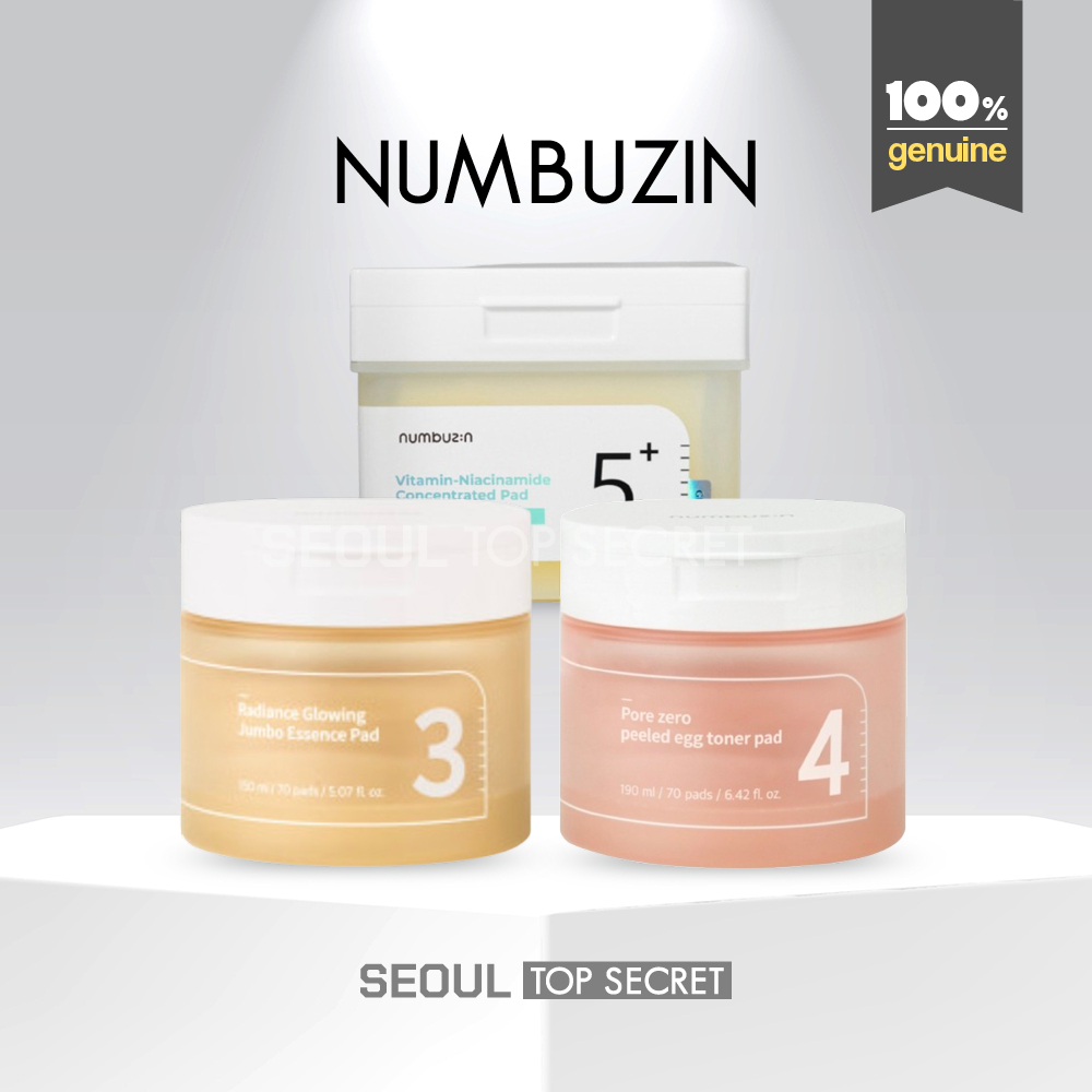 [NUMBUZIN] Toner Pad 70EA(3 ตัวเลือก)/ No 3 / No 4 / No 5