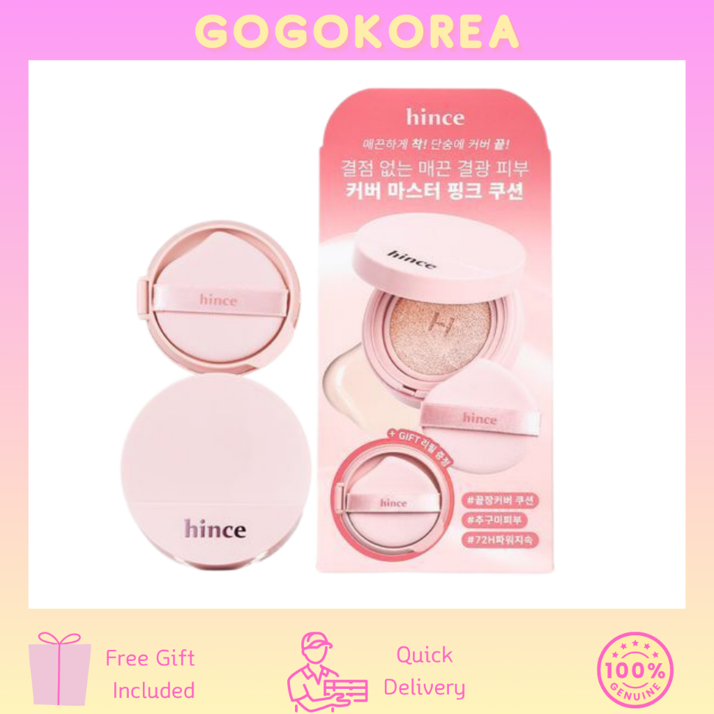 [Hince] Cover Master Pink Cushion 11g + รีฟิล 11g