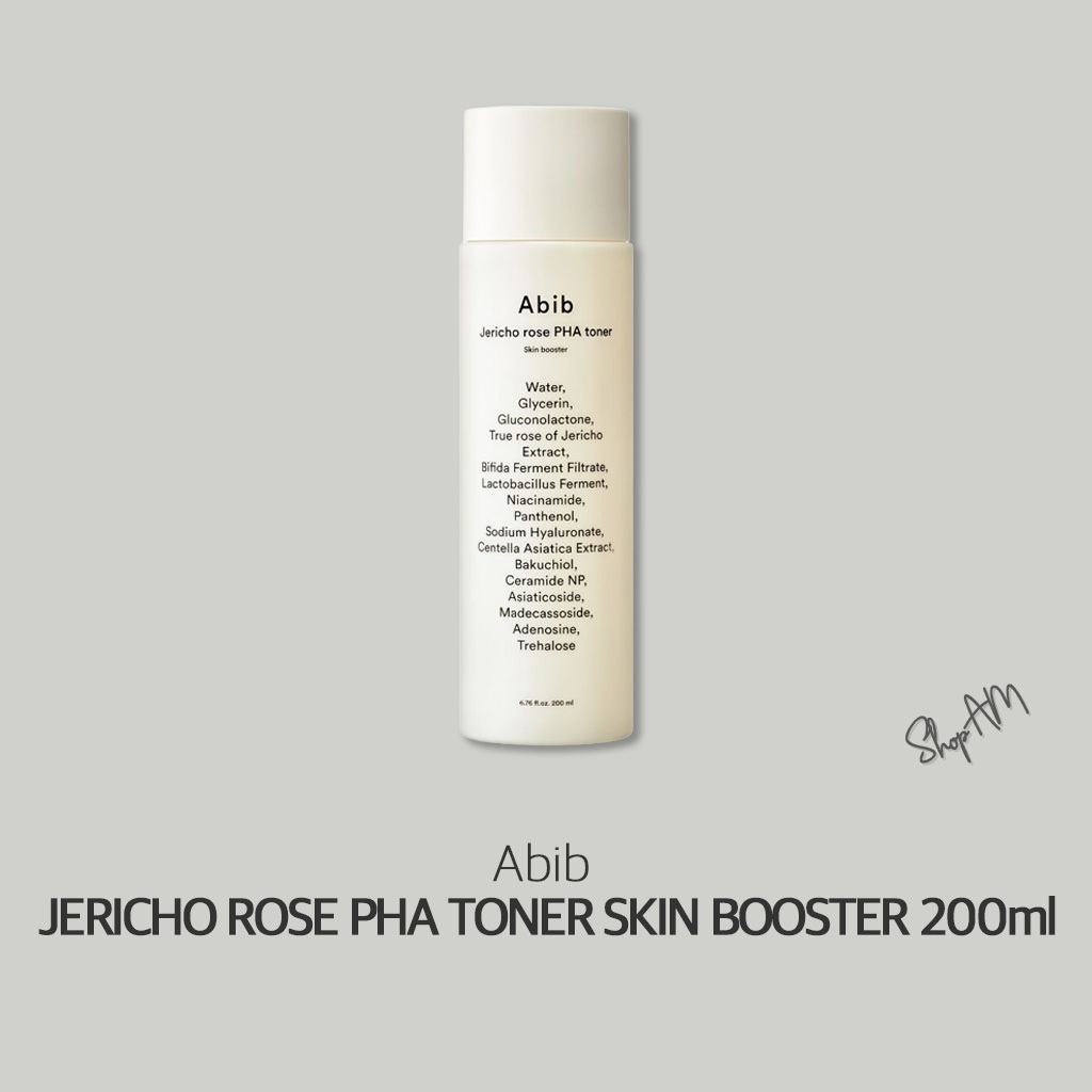 Abib Jericho Rose PHA Toner Skin Booster 200ml / จัดส่งจากเกาหลี