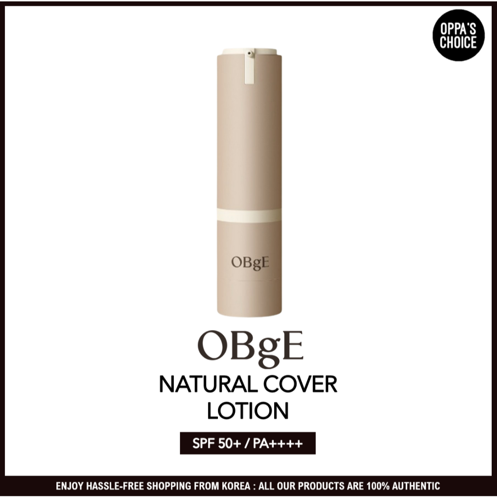 Obge NATURAL COVER LOTION 50g SPF50+ / PA++++