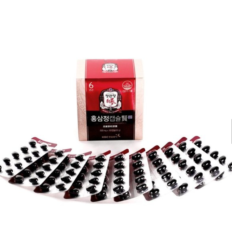 CHEONG KWAN JANG Korean Red Ginseng Extract  สารสกัดโสมแดงเกาหลี 100 แคปซูล / ภูมิคุ้มกัน / K-HEALTH - รูปที่ 2