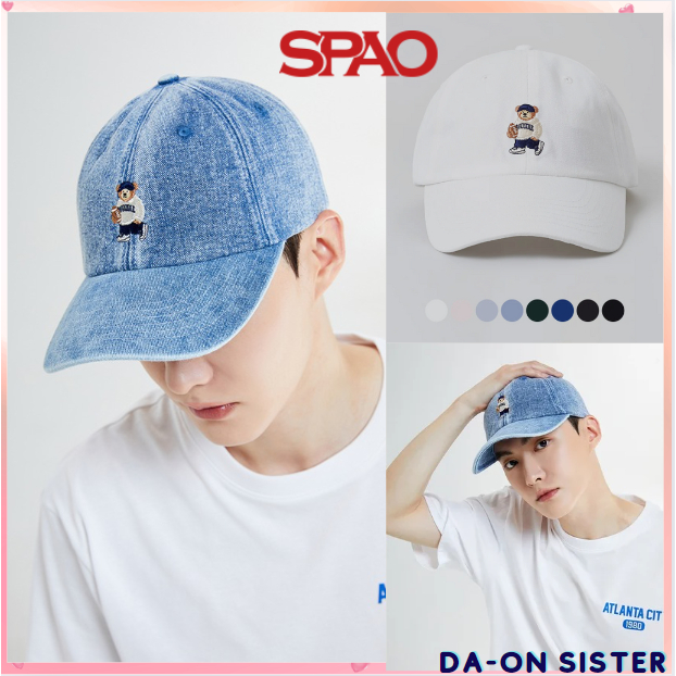 [ Spao ] UNISEX (Woody) Ballcap_SPACEA9A51 9color korea แท้ 100%