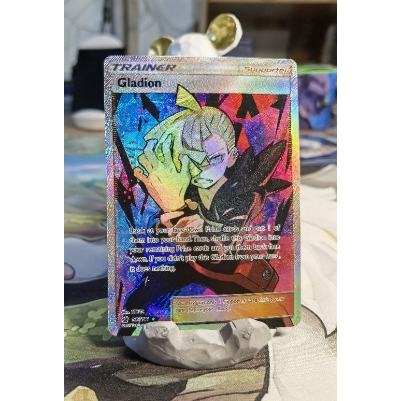 Gladion - 109/111 - Full Art Ultra Sun & Moon: Crimson Invasion Singles Pokemon TCG Trading Card Gam