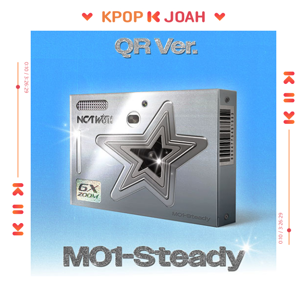 (QR ver. SMART ALBUM) NCT WISH [STEADY] 1st MINI ALBUM (25th Sep.2024)