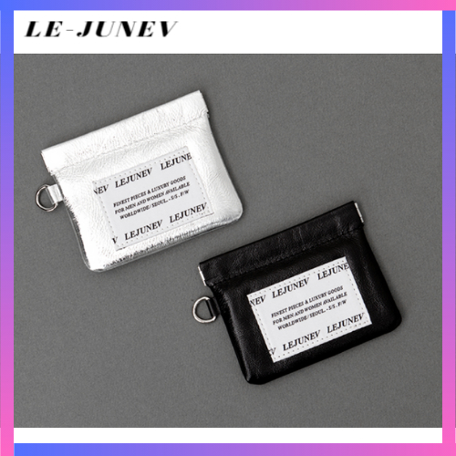 [LE-JUNEV] Leju - CHROME CARD CASE_CARD WALLET_2 COLORS