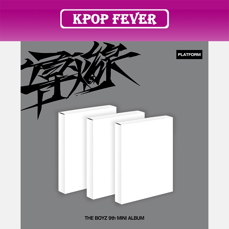 THE BOYZ - [ 導火線 (도화선) ]  9th MINI ALBUM ( Flash Ver. / Vanguard Ver. / Riot Ver. ) ( Platform Ver. 