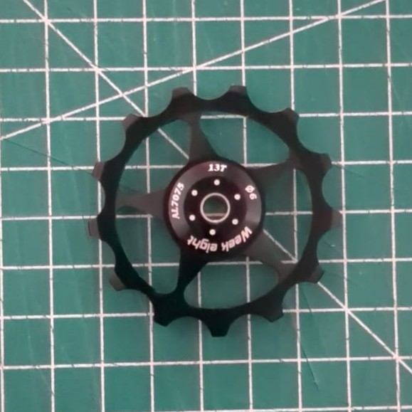 NSR BIKES - JOCKEY WHEEL SINGLE 13T สีดํา