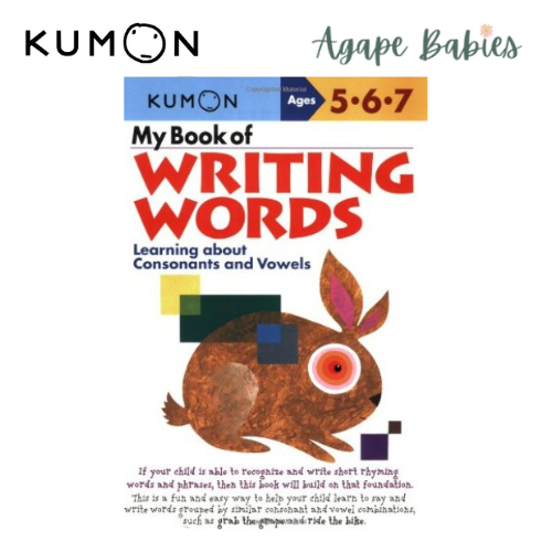 Kumon My Book Of Writing Words