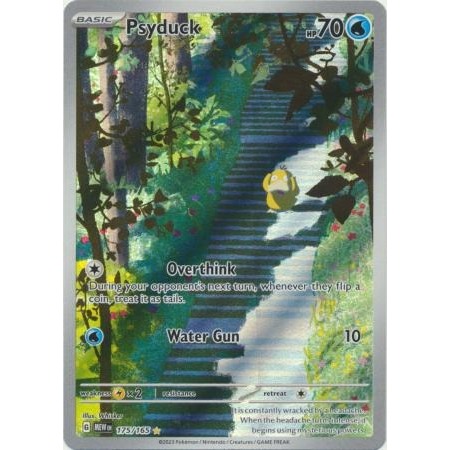 การ์ดโปเกมอน TCG Psyduck SV 151 175/165 ภาพประกอบ
