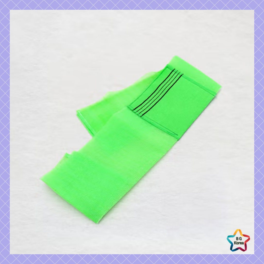 Rendezvous ผ้าเช็ดตัว Dual Use Scrubber และผ้าเช็ดตัว 93 ซม. ยาว Exfoliating Body Cloth