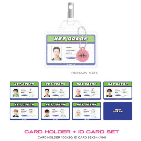 [NCT Dream] Glitch Mode Pop Up Store - รอบ 1 / ซองใส่บัตร + ชุดบัตรประจําตัว