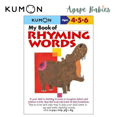 Kumon My Book Of Rhyming Words