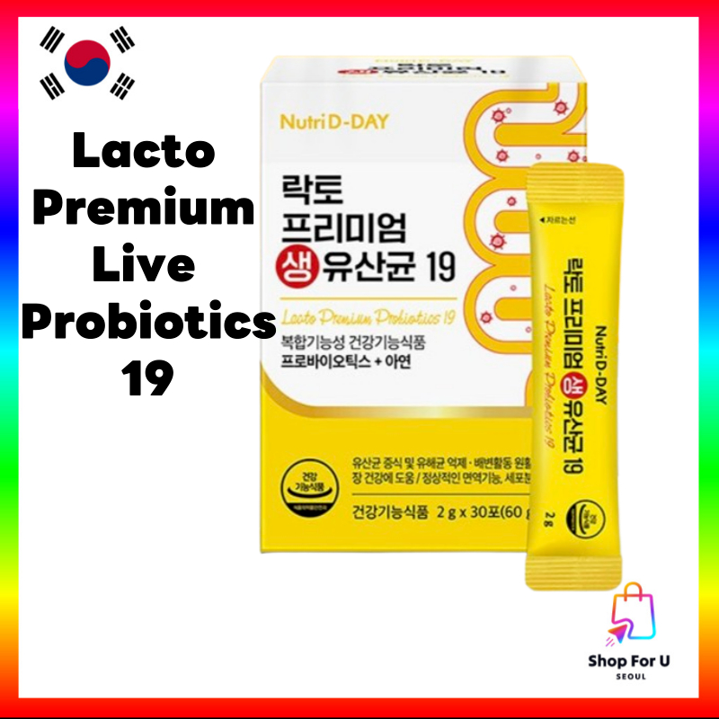 [Nutri D-day] Lacto Premium Live Probiotics 19 2g X 30P